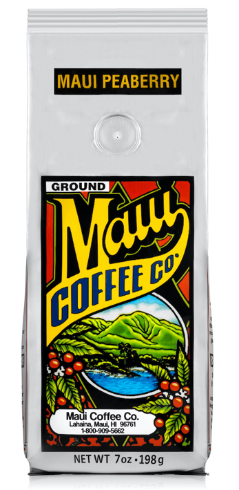 Maui Coffee Peaberry ground-2