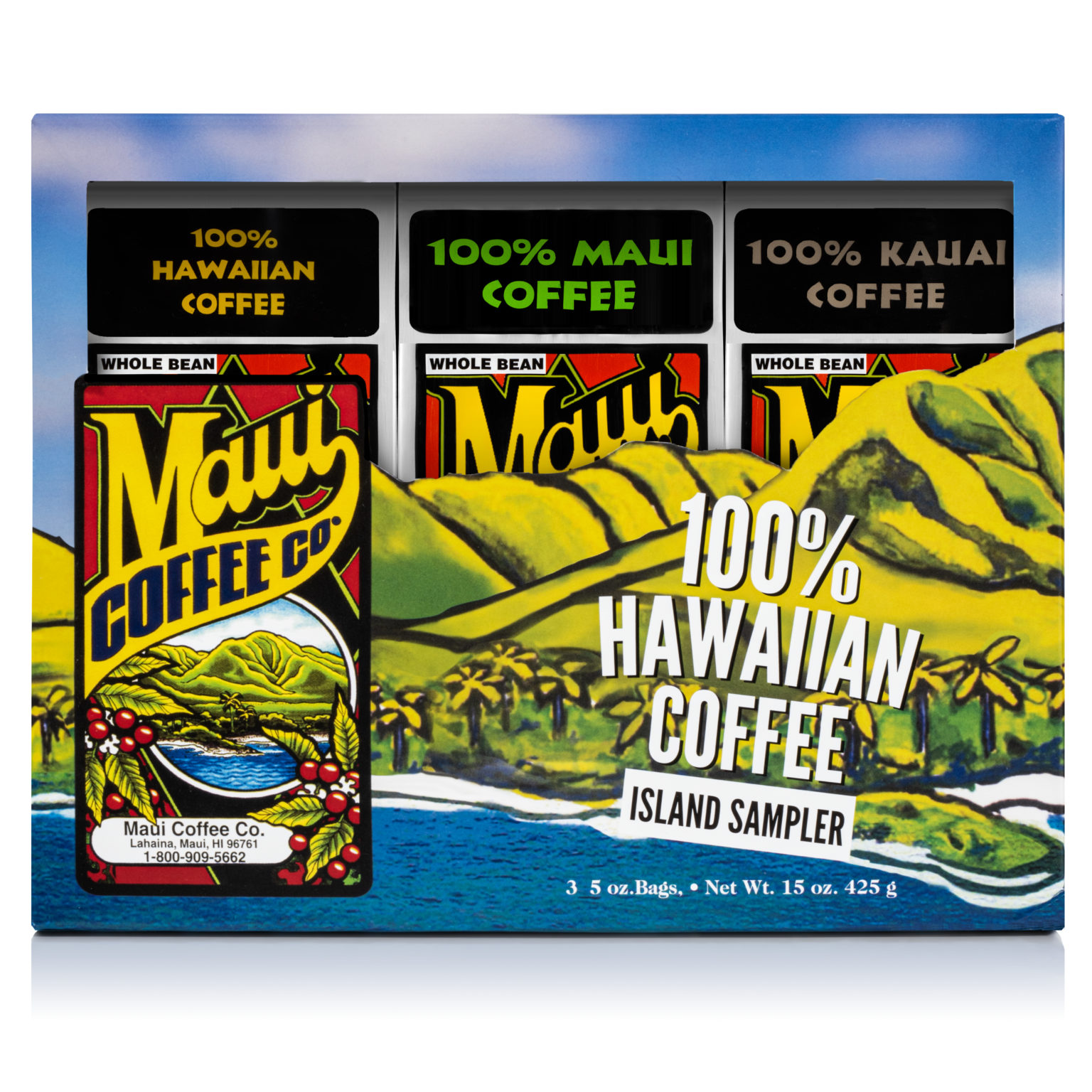 100 Maui Coffee Ground OUT OF STOCK Maui Coffee Co.