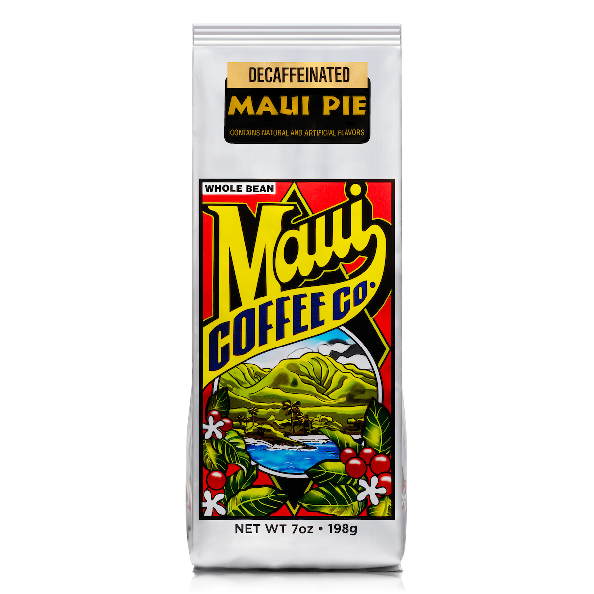Maui Coffee Decaf Maui Pie whole bean
