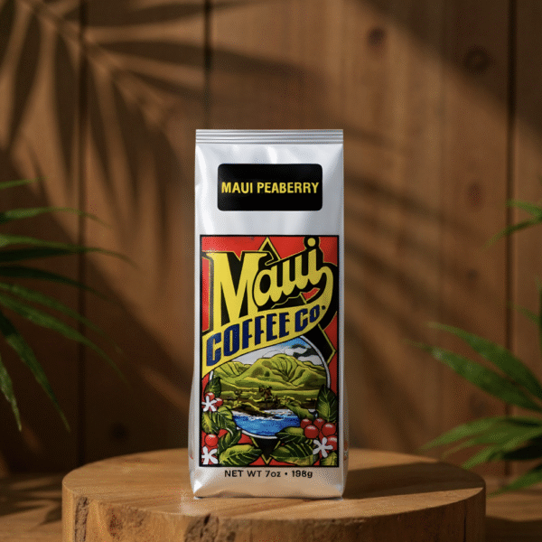 100% Maui Peaberry Coffee Product Image Hero