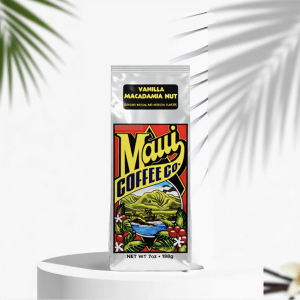 Maui Coffee Co. 100% Vanilla Macadamia Nut Coffee Hero Image