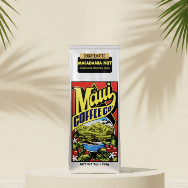 Maui Coffee Co. Macadamia Nut Decaffeinated Coffee Hero Image