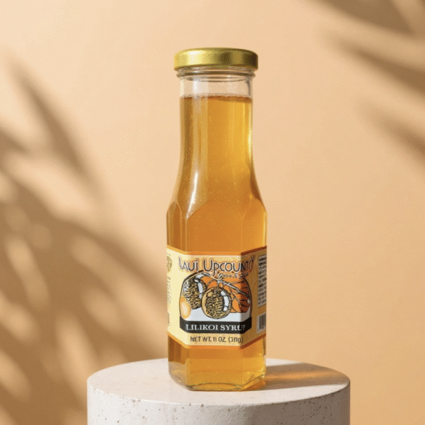 Maui Upcountry Lilikoi Syrup Product Image Hero