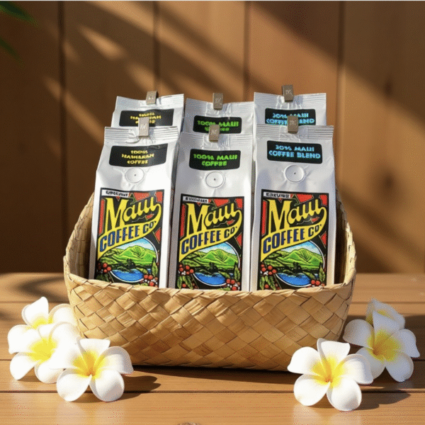 Gourmet Hawaiian Coffee Basket Product Image
