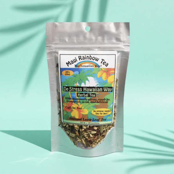 Maui Rainbow Tea Hawaiian De-Stress Herbal Tea Product Image