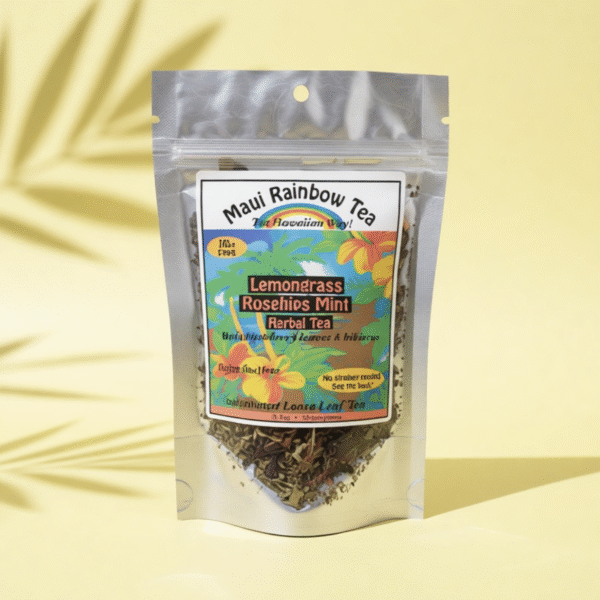 Maui Rainbow Tea Lemongrass Rosehips Mint Herbal Tea Product Image
