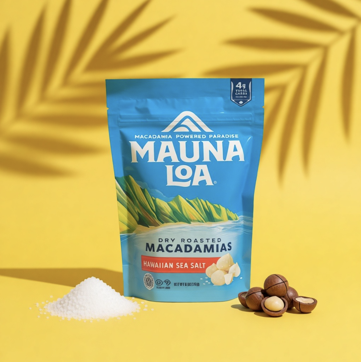 Mauna Loa Hawaiian Sea Salt Macadamia Nuts Product Image