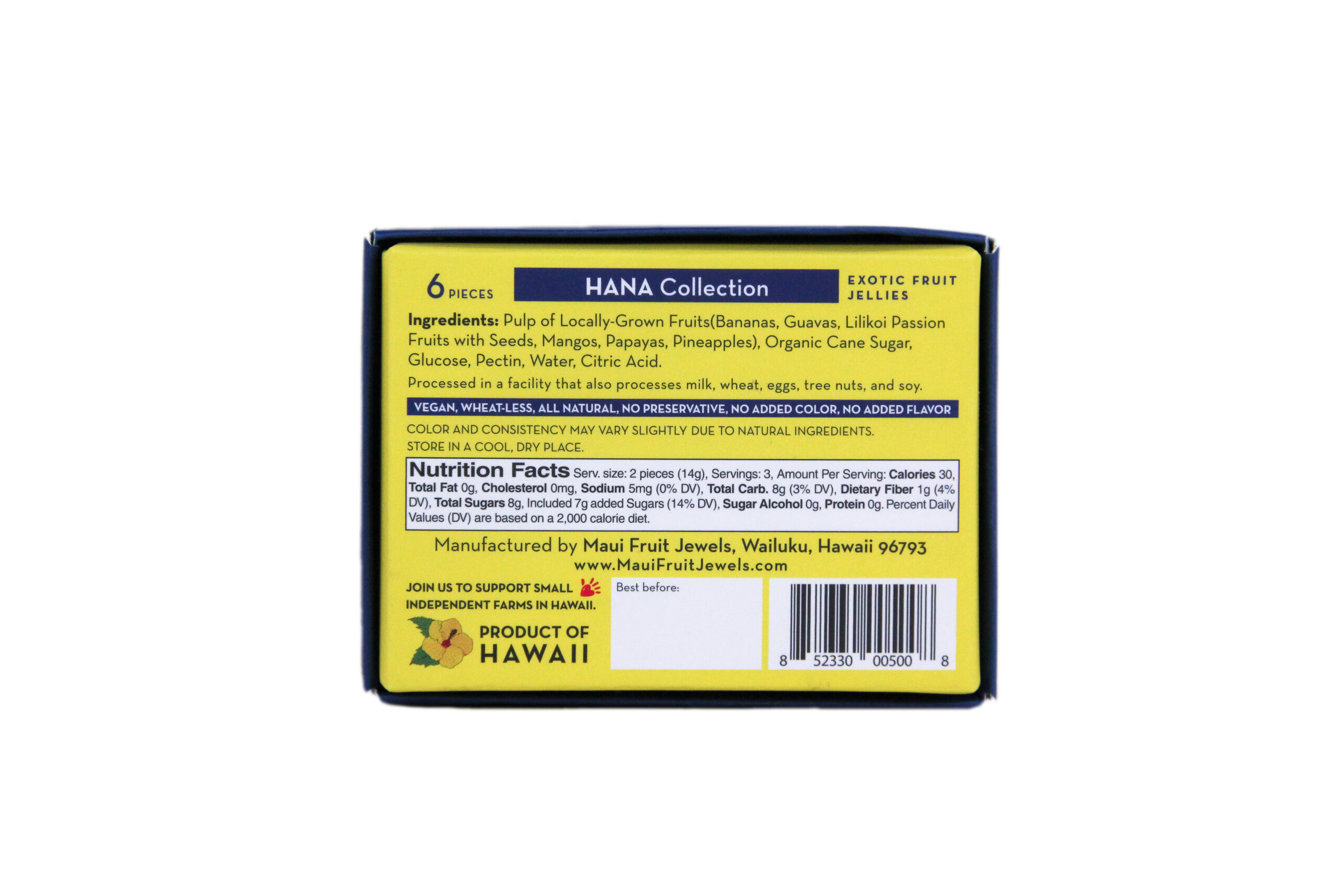 Maui Fruit Jewels Hana Collection of Fruit Jellies 2