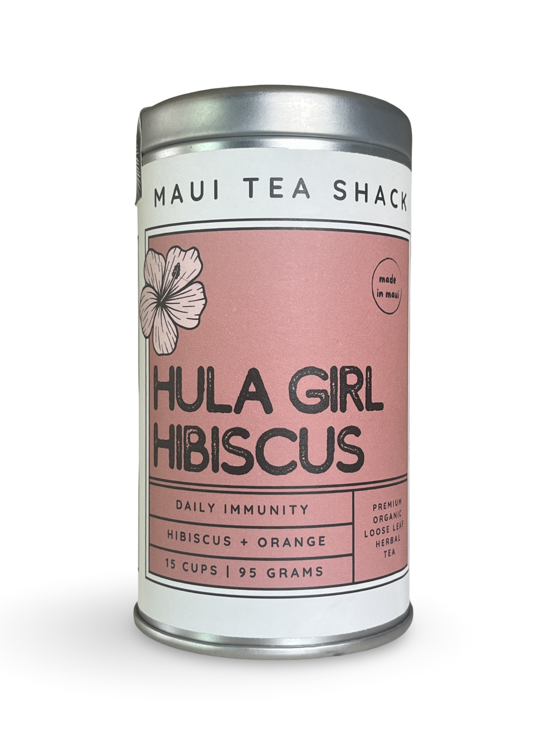 Maui Tea Shack Hula Girl Hibiscus Tea