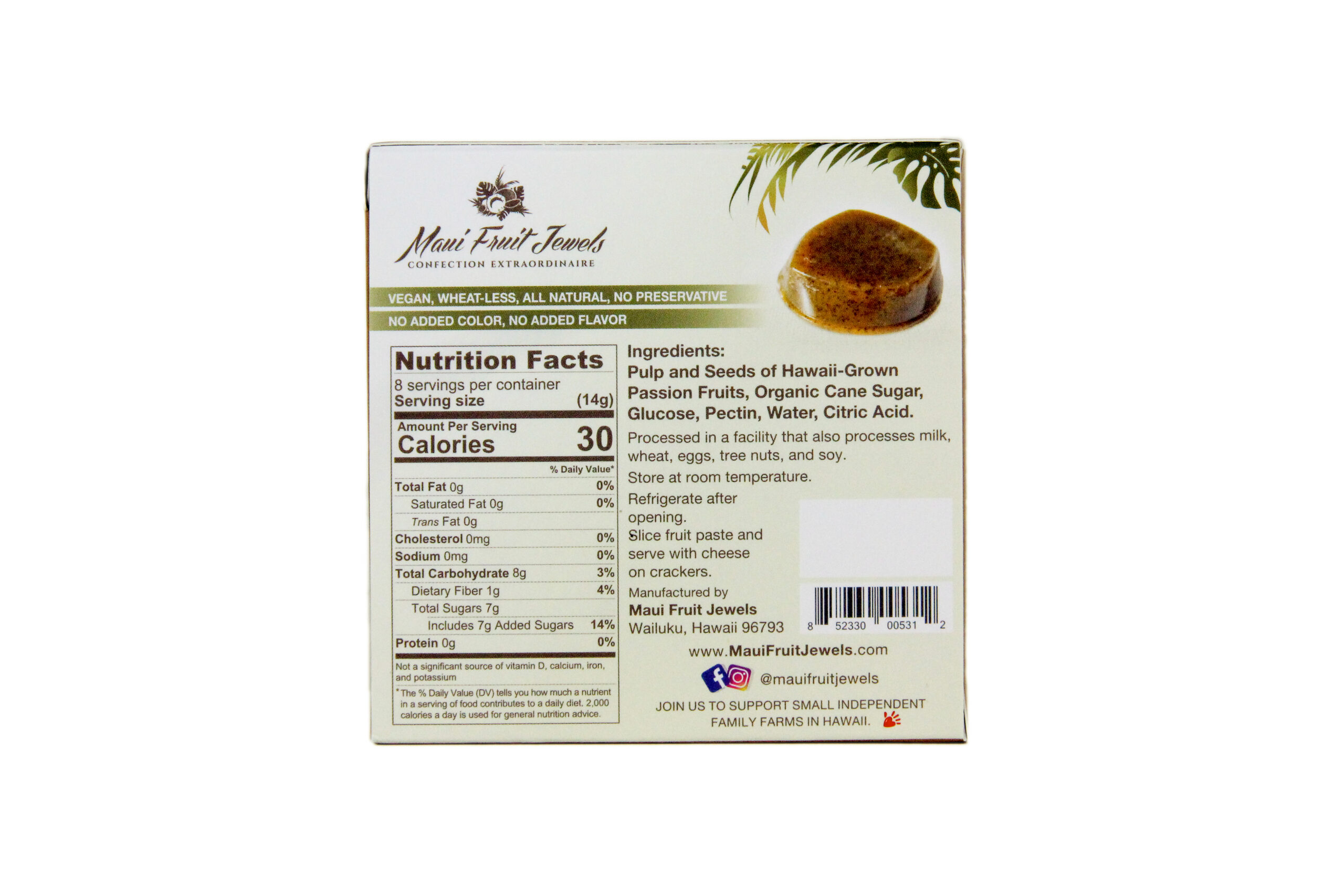 Maui Fruit Jewels Hawaii Fruit Paste 3