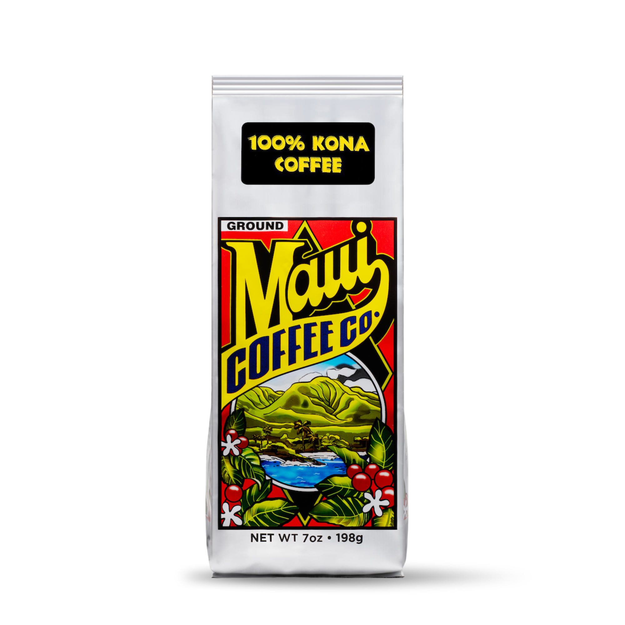 100% Pure Kona coffee bag